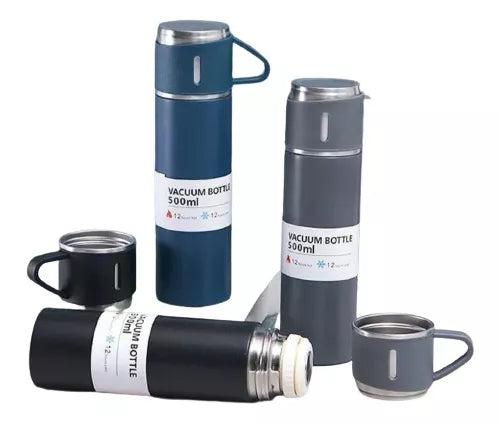 Set Termo Temperatura Acero Inoxidable