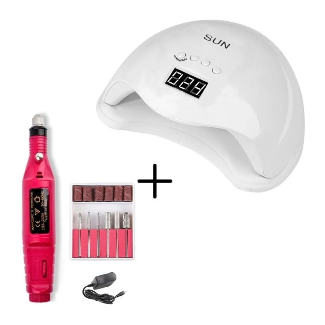 Pulidor de Uñas Pentype+Lampara Uñas 48w