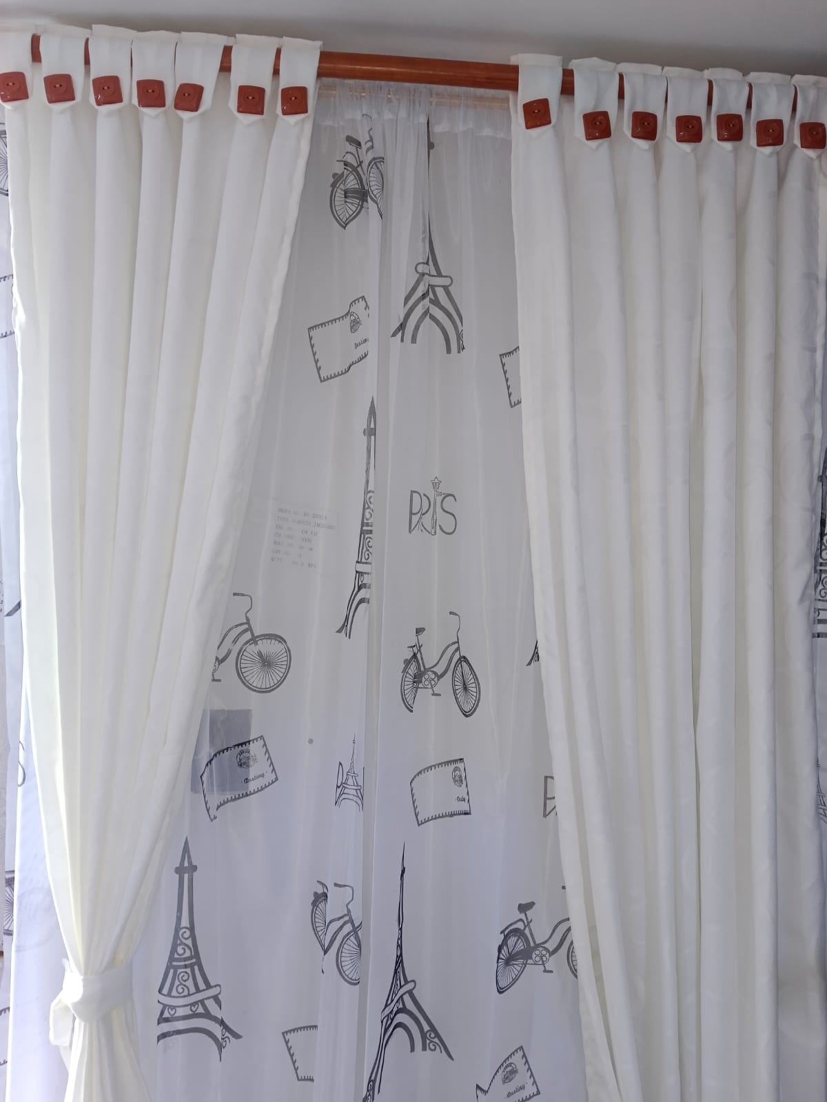 Cortinas el jacquard