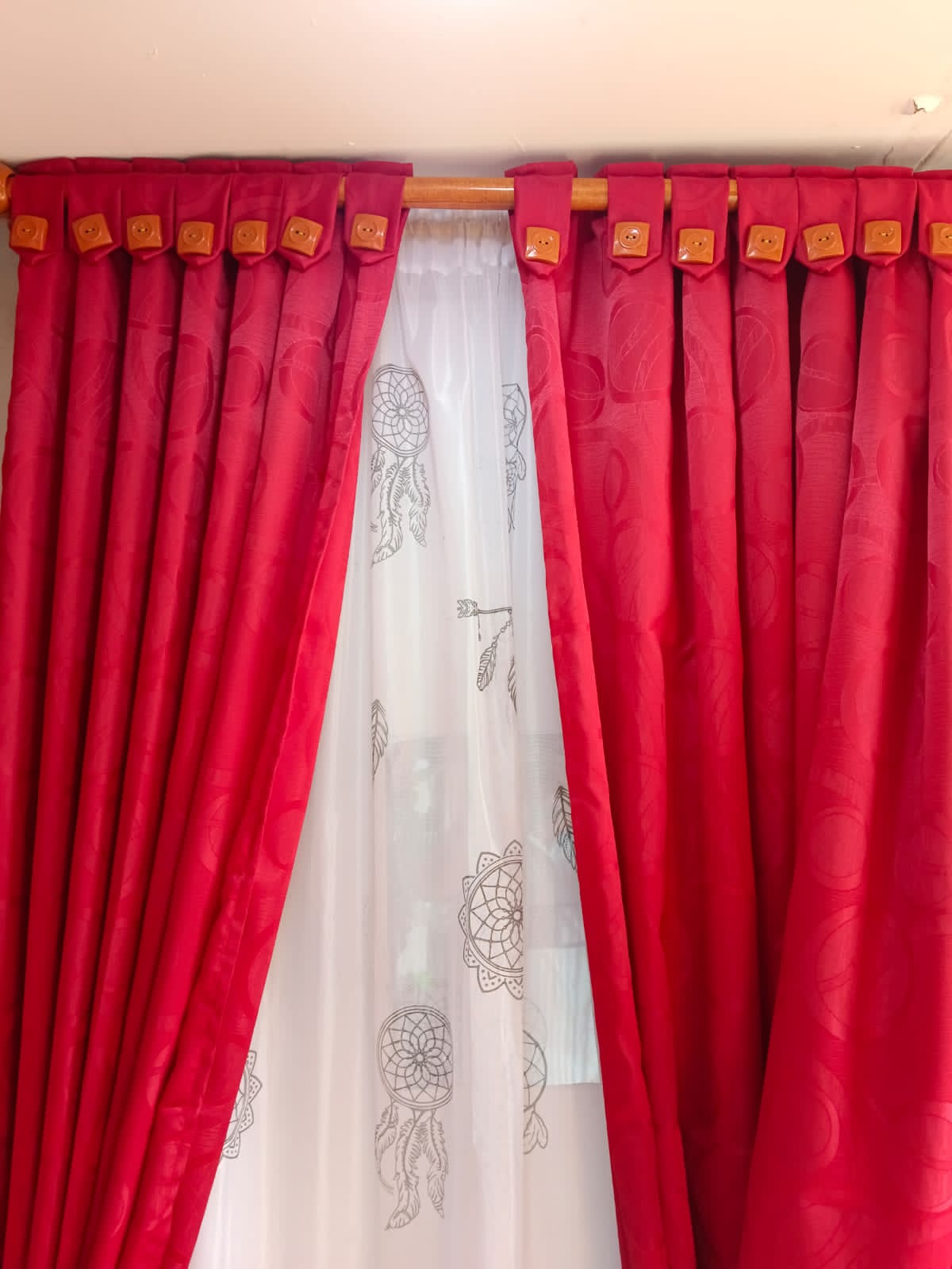 Cortinas el jacquard