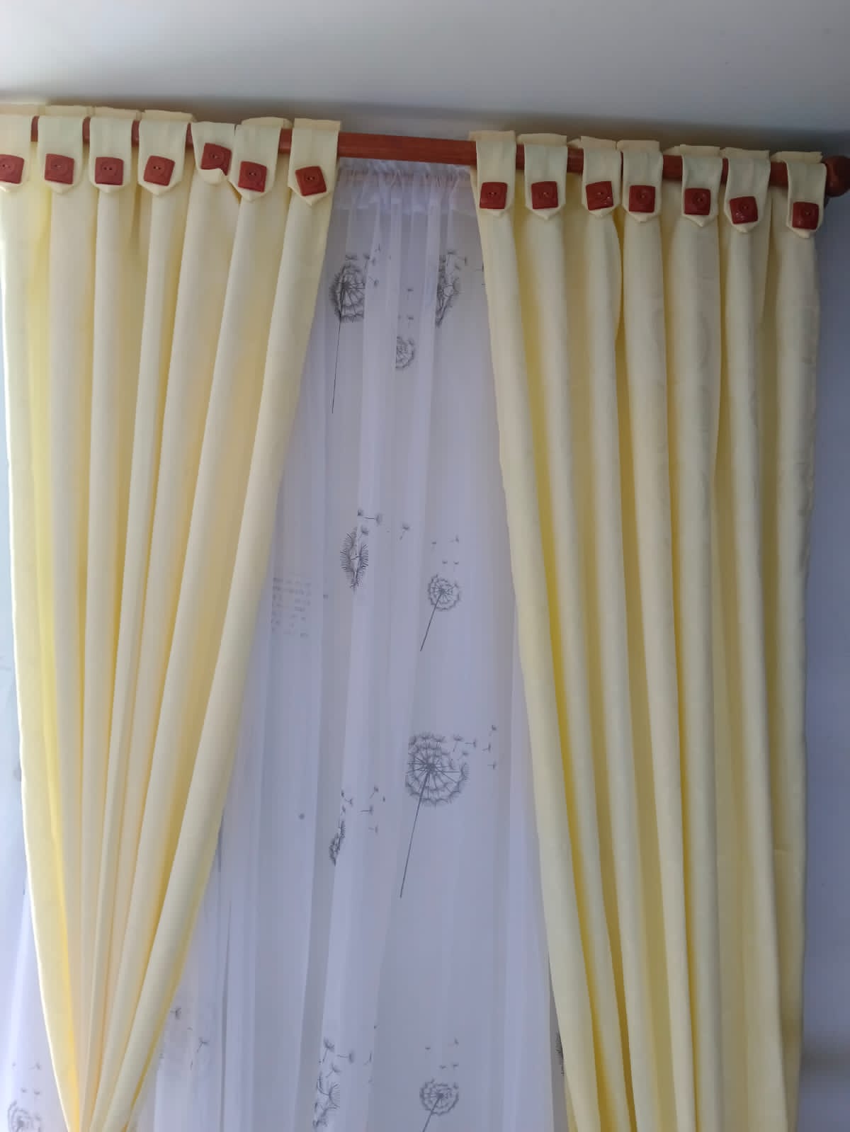 Cortinas el jacquard