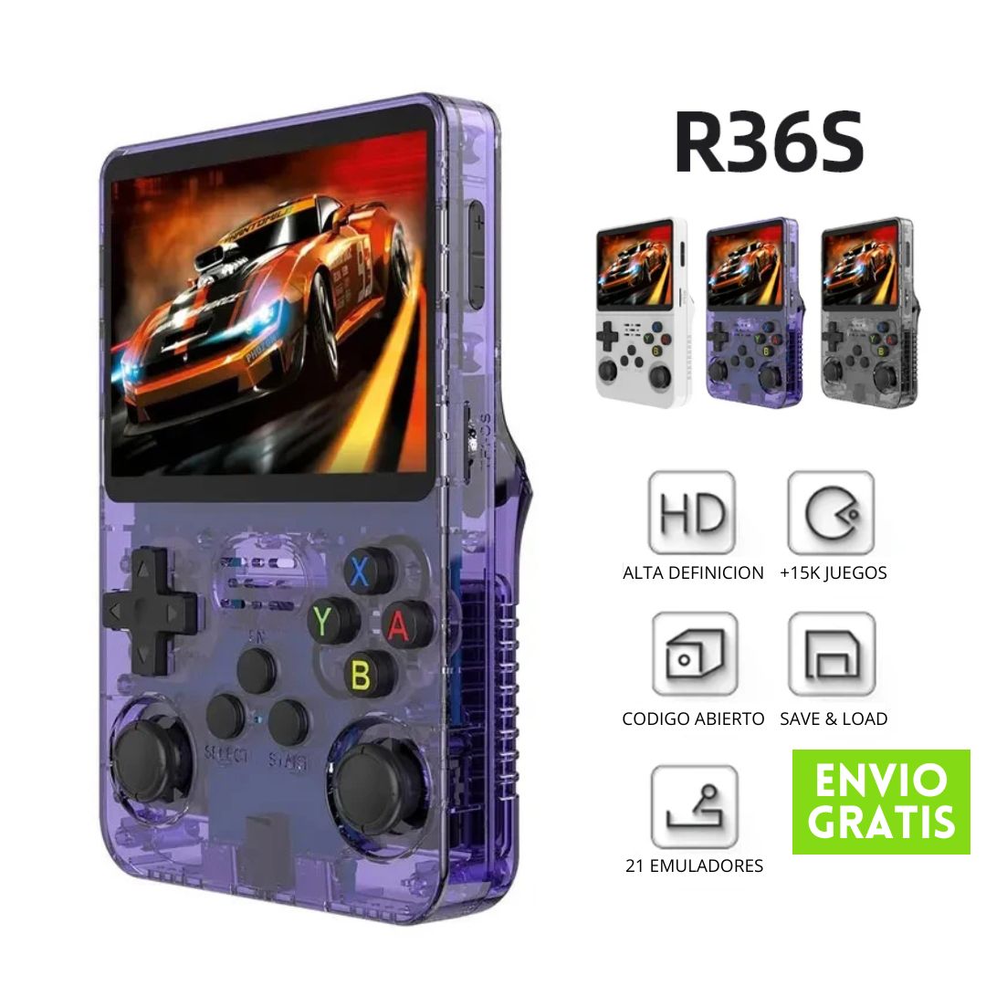 CONSOLA RETRO PORTATIL R36S